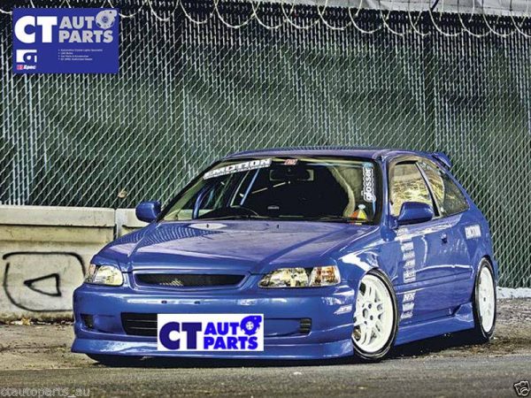 Charge Speed Style Side Skirt for 96-00 Honda Civic EK 3D Hatch only-0