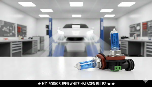 H11 12V 55W 4500K White Halogen Car Headlight Bulbs Fog Light Lamp Pair 2pc
