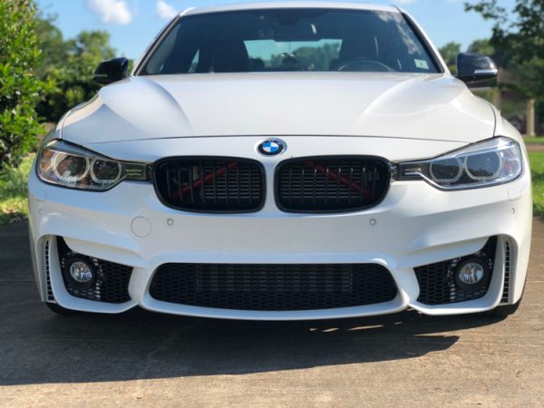 F80 M3 Style Bumper Bar (W/Fog light hole) for 2012-2015 BMW 3-Series F30 320i 323i 325i 330i 335i 320d